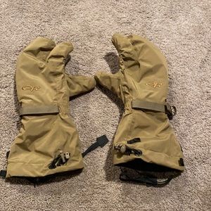 Outdoor Research 3-finger Gloves w/ Liners